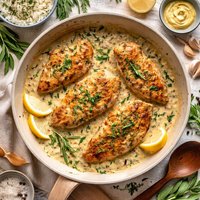 Chicken with Creamy Tarragon Dijon Sauce