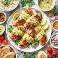 Chicken with Curry Dill Sauce