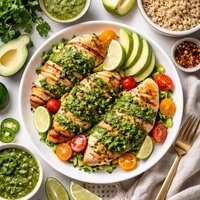 Chicken with Green Sauce
