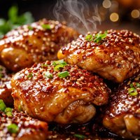 Chicken with Honey Glaze