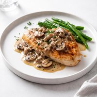 Chicken with Mushroom Gravy