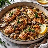 Chicken with Mushrooms