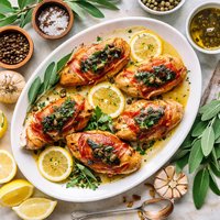 Chicken with Prosciutto and Sage