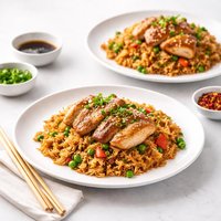 Chicken with Szechuan Rice for 2