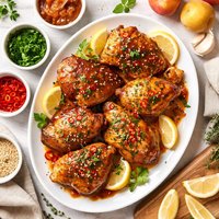 Chicken with Tangy Apricot Glaze