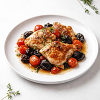 Chicken with Tomatoes and Prunes