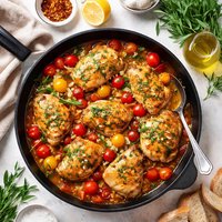 Chicken with Tomatoes and Tarragon