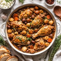 Chickens Stewed with Chestnuts