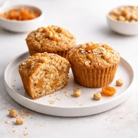 Chickpea and Apricot Muffins