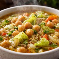 Chickpea and Cabbage Soup