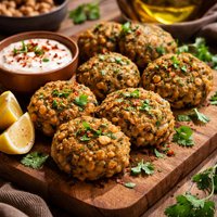 Chickpea and Coriander Dumplings Garbanzo and Cilantro