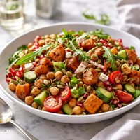 Chickpea and Kumara Salad