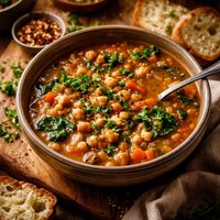 Chickpea and Lentil Soup