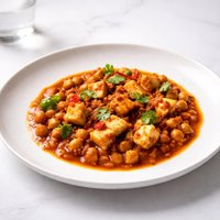 Chickpea and Paneer Curry