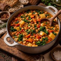 Chickpea and Winter Vegetable Stew
