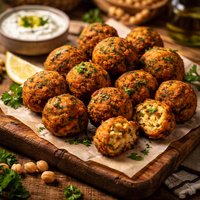 Chickpea Balls Revithokeftedes