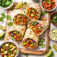 Chickpea Burritos