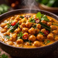 Chickpea Coconut Curry Kadala