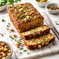 Chickpea Loaf with Hazelnuts