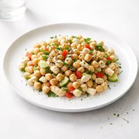 Chickpea Macaroni Salad