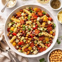 Chickpea Pasta Salad