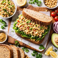 Chickpea Salad Sandwich