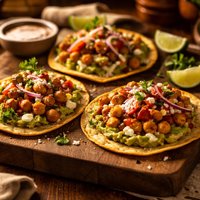 Chickpea Tostadas