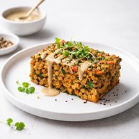 Chickpea Veggie Loaf