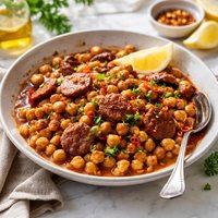 Chickpeas with Chorizo