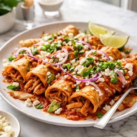 Chilaquiles Enchiladas