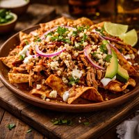 Chilaquiles with Chicken