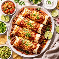 Chile Colorado Burritos