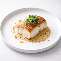 Chilean Sea Bass with Mustard