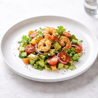 Chilean Style Avocado and Shrimp Salad