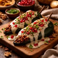 Chiles En Nogada No Egg Batter