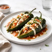 Chiles Rellenos Not Fried