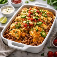 Chili Cheese Burger Bake