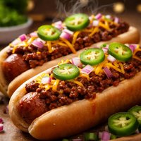 Chili Cheese Coney Dogs