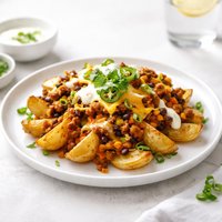 Chili Cheese Potatoes