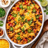 Chili Chicken and Cheddar Baked Pasta