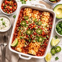 Chili Chicken Enchiladas for 2