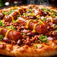 Chili Dog Pizza