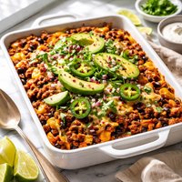 Chili Hominy Bake
