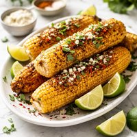 Chili Lime Grilled Corn on the Cob