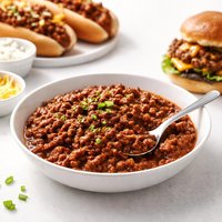 Chili Sauce for Hot Dogs and Burgers