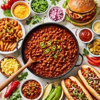 Chili Sauce for Hot Dogs Fries and Hamburgers