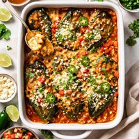 Chilies Rellenos Bake
