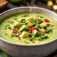 Chilled Avocado Coconut Soup