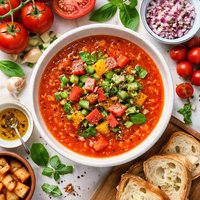 Chilled Fresh Tomato Soup
