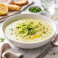 Chilled Leek and Potato Soup Vichyssoise